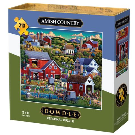 amish puzzles|dowdle traditional puzzles.